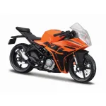 Motocicletă metalică Maisto KTM RC 390 cu stand, ediție specială 1:18