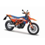 Motocicletă Maisto KTM 690 SMC portocalie, ediție specială, scara 1:18
