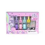 Set creativ copii Martinelia Super Girl cu lacuri de unghii si bratari