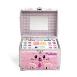 Trusă de machiaj copii Martinelia Lulu și Duki Meowgical, cutie metalică