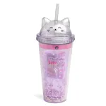 Set machiaj copii Martinelia Lulu si Duki in pahar cu pai reutilizabil