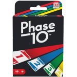 Joc de cărți Phase 10 Mattel, 108 cărți, strategie și distracție 7+