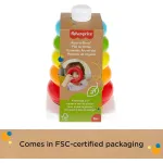 Piramidă cu inele Fisher-Price Rock-a-Stack pentru bebeluși 6+ luni