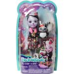 Papusa Enchantimals Sage Skunk cu animalutul Caper, Mattel