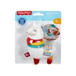 Jucărie zornăitoare Fisher-Price Lama multicoloră pentru bebeluși 3 luni+