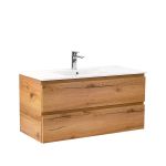 Leziter Masca chiuveta baie Vario Pull 100 cu lavoar, stejar-stejar