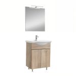 Leziter Set mobilier baie Ruben Prime 65, Sonoma Oak