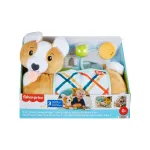 Fisher-Price Catelus 3 in 1 pentru tummy time si joaca bebelusi