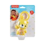 Jucărie zornăitoare leopard Fisher-Price pentru bebeluși 3+ luni