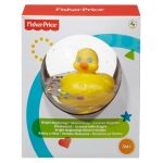 Minge transparentă cu rățușcă plutitoare Fisher-Price pentru bebeluși