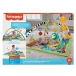 Salteluță de joacă 3 în 1 Fisher-Price Rainforest Sensory Gym