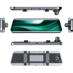 Oglinda cu camera DVR Lenovo M8 ecran de 9.66 inch 1080 fata 1080p spate Wifi Blind Spot Adas CarStore Technology