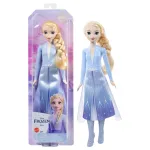 Papusa Disney Frozen Elsa articulata, cu par lung si tinuta inspirata din film