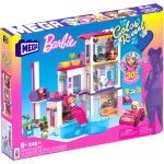 Set construcție Barbie Dreamhouse Color Reveal cu 5 mini păpuși și 30+ surprize