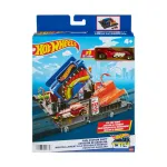 Pista Hot Wheels City Explorer Benzinărie cu mașină inclusă