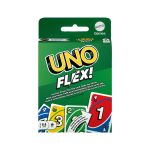 Joc de cărți UNO Flex Mattel, multicolor, pentru 2-8 jucători, 7+ ani