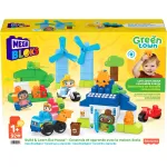 Set construcție Mega Bloks Green Town Casa Eco, 92 piese, 1+ ani