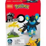 Pokemon Mega Construx Luxio, set de constructie cu 67 piese, 6+