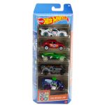 Set 5 mașinuțe Hot Wheels Design Lab, multicolor, 3+ ani