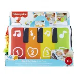 Pian moale pentru bebelusi Fisher-Price Kick & Play cu lumini si sunete