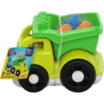 Mega Bloks First Builders Camionul de reciclat Raphy pentru copii 1+