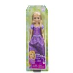 Păpușă Disney Princess Rapunzel cu diademă și ținută strălucitoare