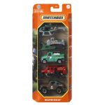 MATCHBOX SET 5 MASINUTE METALICE MBX WILDFIRE RESCUE SCARA 1:64
