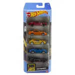 Set 5 mașinuțe Hot Wheels Nightburnerz multicolor, pentru copii 3+
