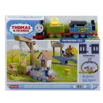 Set de joaca Thomas cu locomotiva motorizata si livrare vopsea