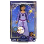 Papusa Disney Wish Asha cantatoare cu melodie si figurina Star