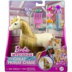 Calut Barbie Mysteries Tornado cu coama lunga si accesorii