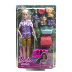 Păpușa Barbie salvare animale din junglă cu 2 pui și accesorii