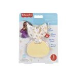 Jucărie de dentiție Fisher-Price Iepuraș din silicon moale, 3 luni+