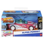 Masinuta Hot Wheels Alpha Pursuit metalica cu pull-back, scara 1:43