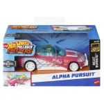 Masinuta Hot Wheels Alpha Pursuit metalica cu pull-back, scara 1:43