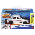 Masinuta metalica Hot Wheels Lancer Evolution IX cu pull back, scara 1:43