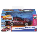 Masinuta Hot Wheels Mazda 2004 RX8 Custom pull back, metal, scara 1:43
