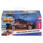 Masinuta Hot Wheels Mazda 2004 RX8 Custom pull back, metal, scara 1:43