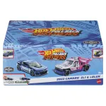 Set 2 mașinuțe metalice Hot Wheels Pull Back Camaro ZL1 și Lolux 1:43