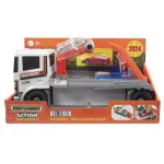 Camion de reparatii si remorcare Matchbox Action Drivers cu masina