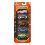 Set 5 mașinuțe metalice Matchbox MBX Retro, scara 1:64