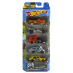 Set 5 masinute Hot Wheels HW Getaways, multicolor, 3+ ani