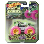 Masinuta Hot Wheels Monster Truck Twin Mill Glow in the Dark, 1:64