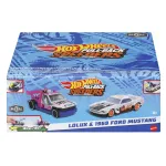 Set 2 masinute metalice Hot Wheels Pull Back Lolux si Ford Mustang 1969 1:43