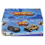 Set 2 mașinuțe metalice Hot Wheels pull-back Muscle and Blown & Porsche 914 Safari