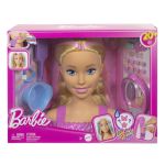 Cap de coafat Barbie Color Reveal cu 20+ accesorii pentru coafuri