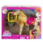Cal interactiv Barbie Mysteries Tornado cu sunete si accesorii
