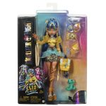 Papusa Monster High Cleo De Nile cu cobra Hissette si accesorii