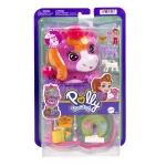 Polly Pocket gentuță ponei la rodeo cu păpușă și accesorii