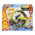 Pistă Hot Wheels City Atacul Spiral al Șarpelui cu mașinuță inclusă